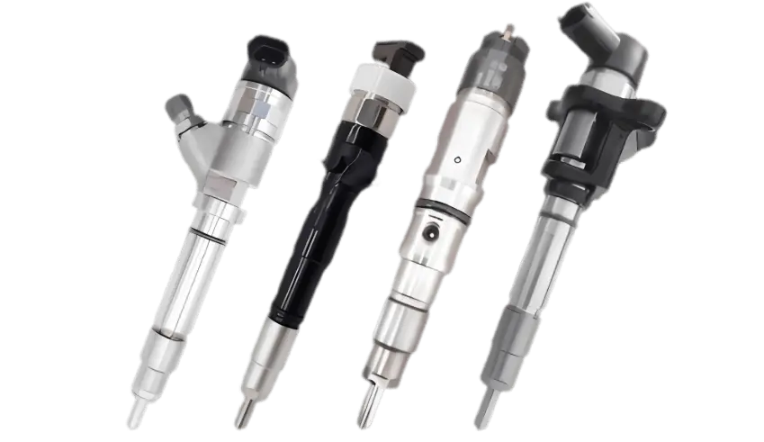 Diesel common rail fuel injector for heavy duty engine replacement