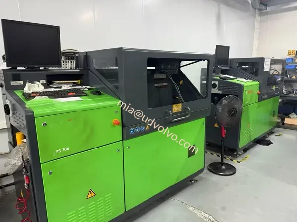 Common Rail Injector Testing Equipment in Factory Workshop